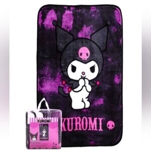 Sanrio Kuromi Toddler Rashel Blanket 40IN. X 50IN. Bad Kuromi FREE SHIPPING NEW